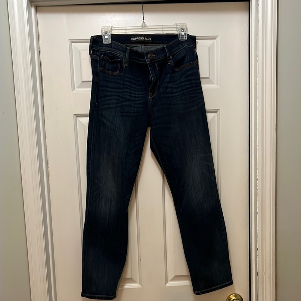 Express Blue Slim Jeans with Classic Style